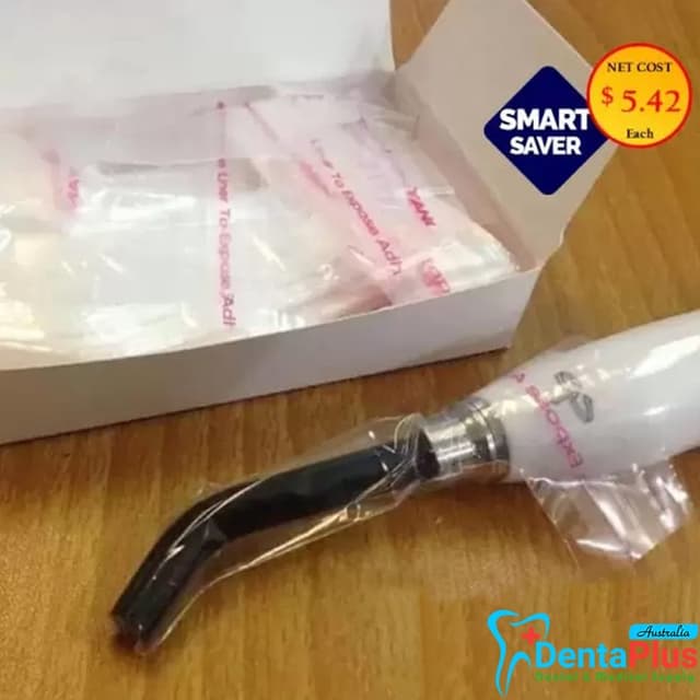 Curing Light Guide Sleeves 11cm x 7.5cm (4.33" X 2.95") 200pcs/pkt 1