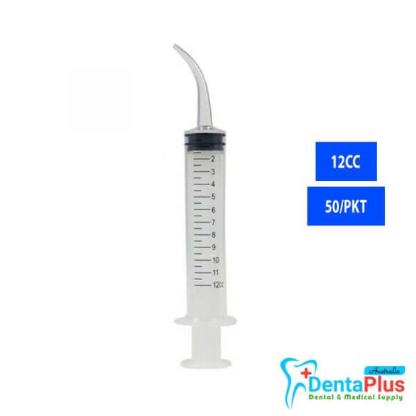 Irrigation Syringes Curved Tips (12CC) #50pcs/pkt 1