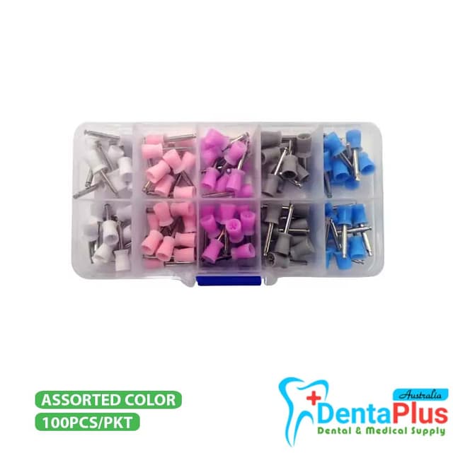 Prophy Cup Rainbow - R/A Latch #100pcs/pkt 1
