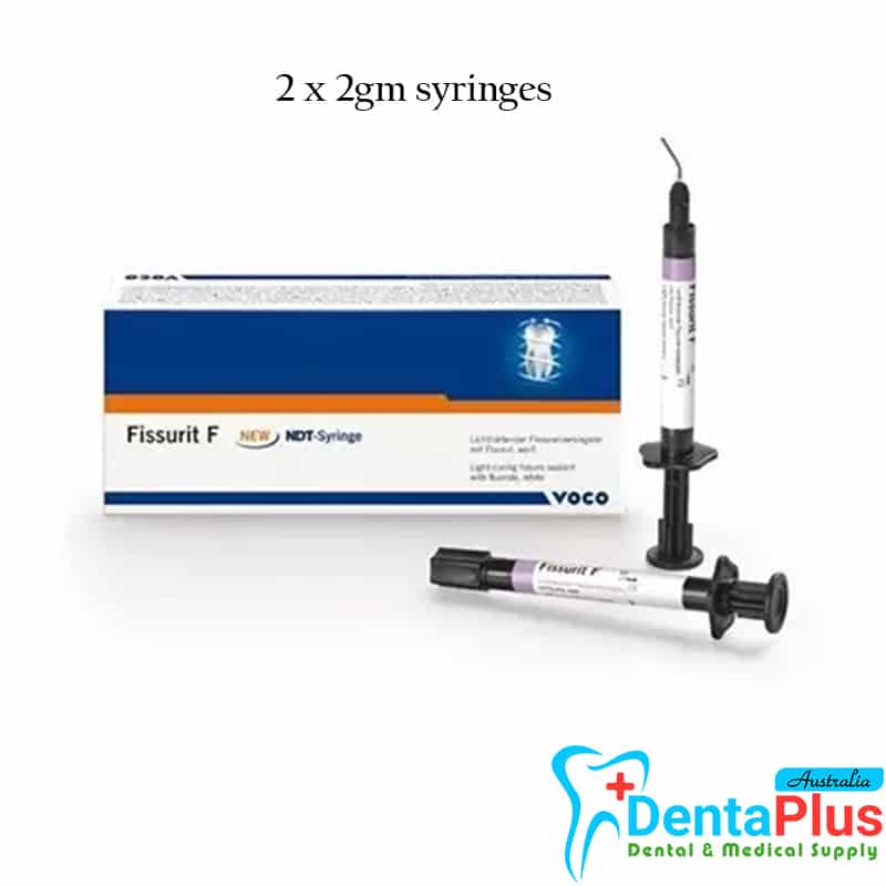 Fissurit F Light Curing Fissure Sealant (2X2gm syringes)- Voco